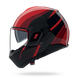 Nolan casco convertibile modulare N120-1 FLUENTE Rosso / Nero / Rosso viscerale - XS