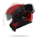 Nolan casco convertibile modulare N120-1 FLUENTE Rosso / Nero / Rosso viscerale - S