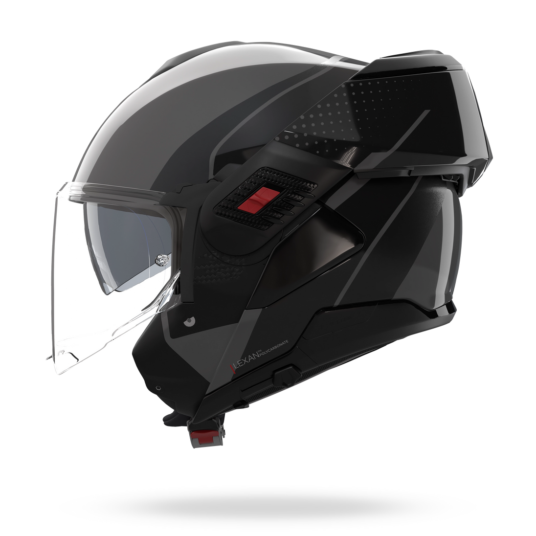 Nolan casco convertibile modulare N120-1 FLUENTE Grigio lava / Nero / Antracite - XXL