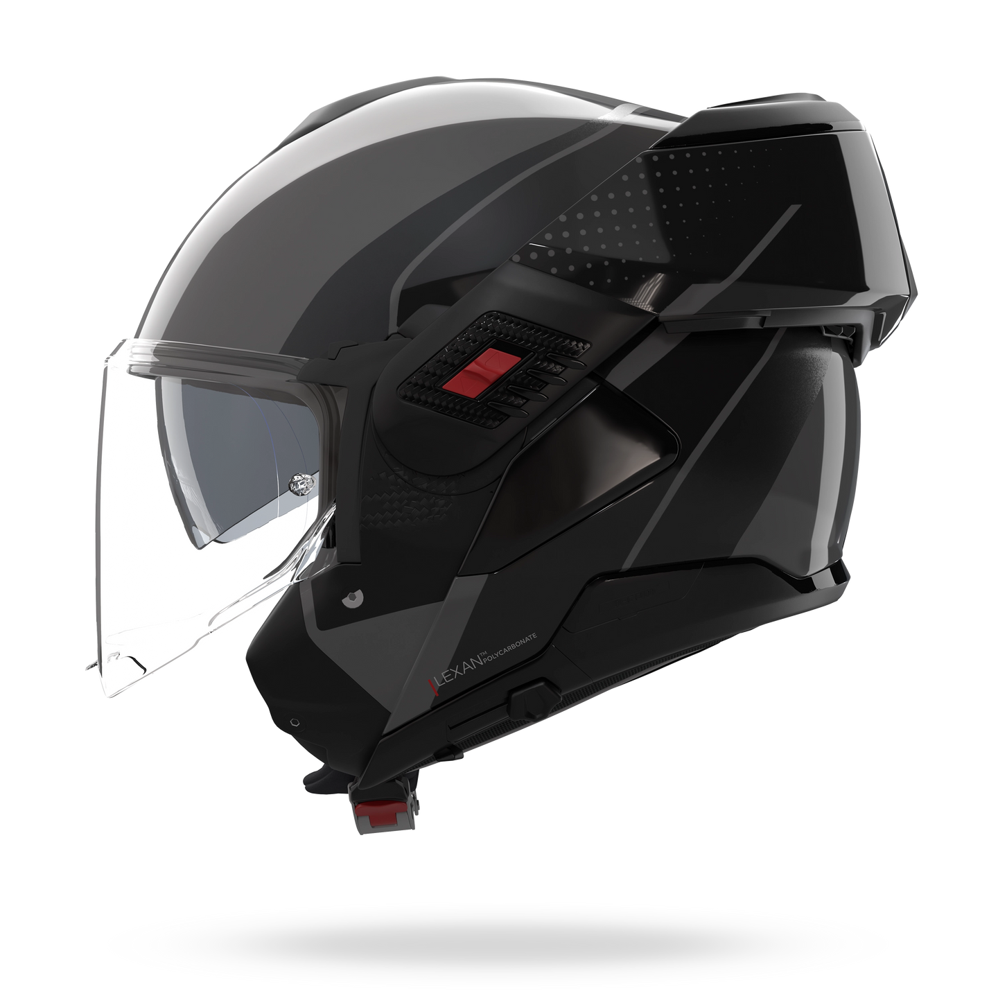 Nolan casco convertibile modulare N120-1 FLUENTE Grigio lava / Nero / Antracite - XXL