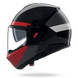 Nolan casco convertibile modulare N120-1 BLOCCO Nero / Antracite / Rosso / Bianco - XS