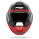 Nolan casco convertibile modulare N120-1 BLOCCO Nero / Antracite / Rosso / Bianco - S