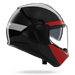 Nolan casco convertibile modulare N120-1 BLOCCO Nero / Antracite / Rosso / Bianco - L