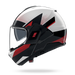 Nolan casco convertibile modulare N120-1 CICLONE Bianco / Nero / Rosso - XS