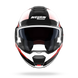 Nolan casco convertibile modulare N120-1 CICLONE Bianco / Nero / Rosso - S