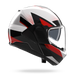 Nolan casco convertibile modulare N120-1 CICLONE Bianco / Nero / Rosso - L