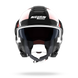 Nolan casco convertibile modulare N120-1 CICLONE Bianco / Nero / Rosso - XL