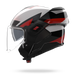 Nolan casco convertibile modulare N120-1 CICLONE Bianco / Nero / Rosso - XXL