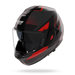 Nolan casco convertibile modulare N120-1 CICLONE Grigio lava / Nero / Rosso - XXS