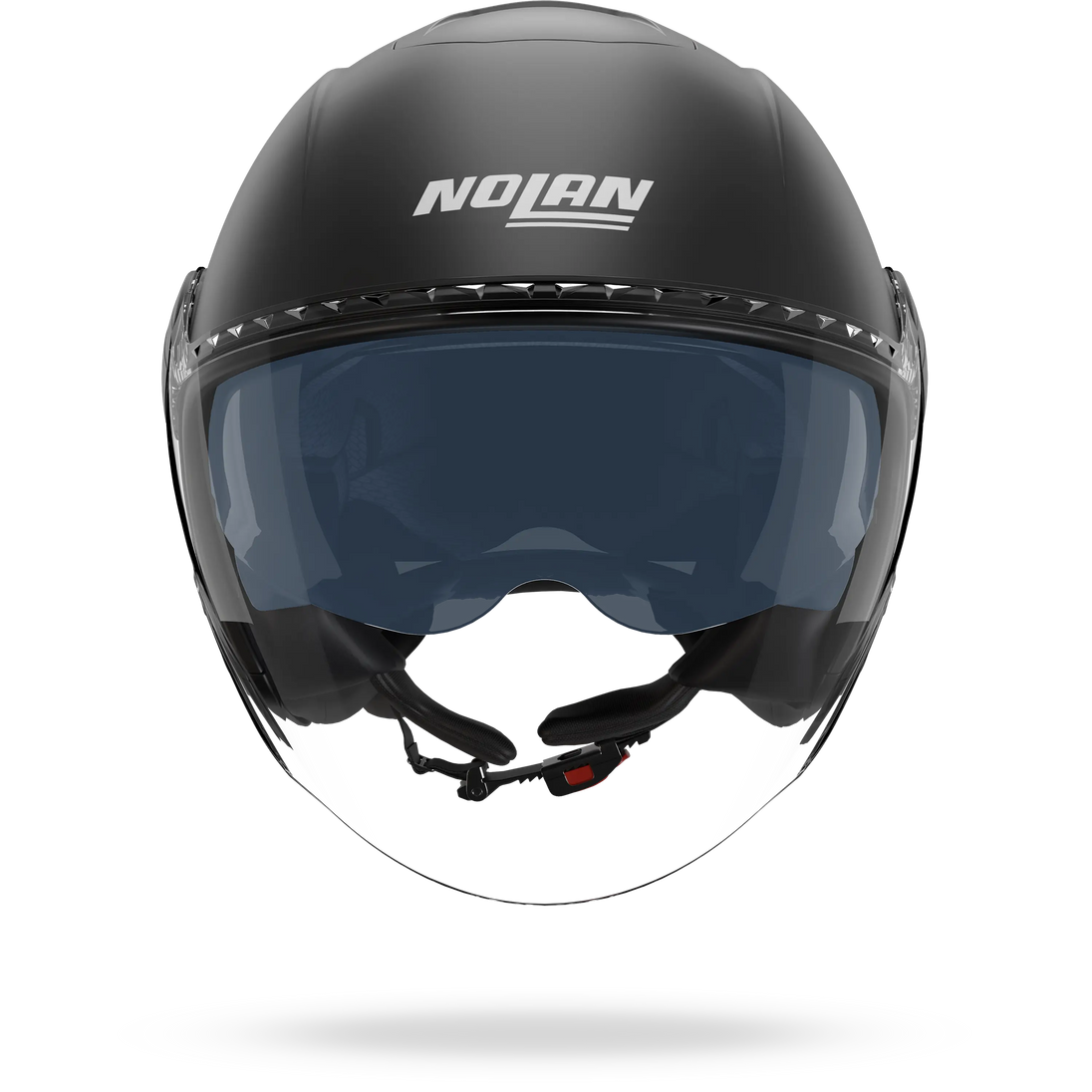 Nolan casco Jet N20-2 VISOR CLASSICO Nero / Flat - S