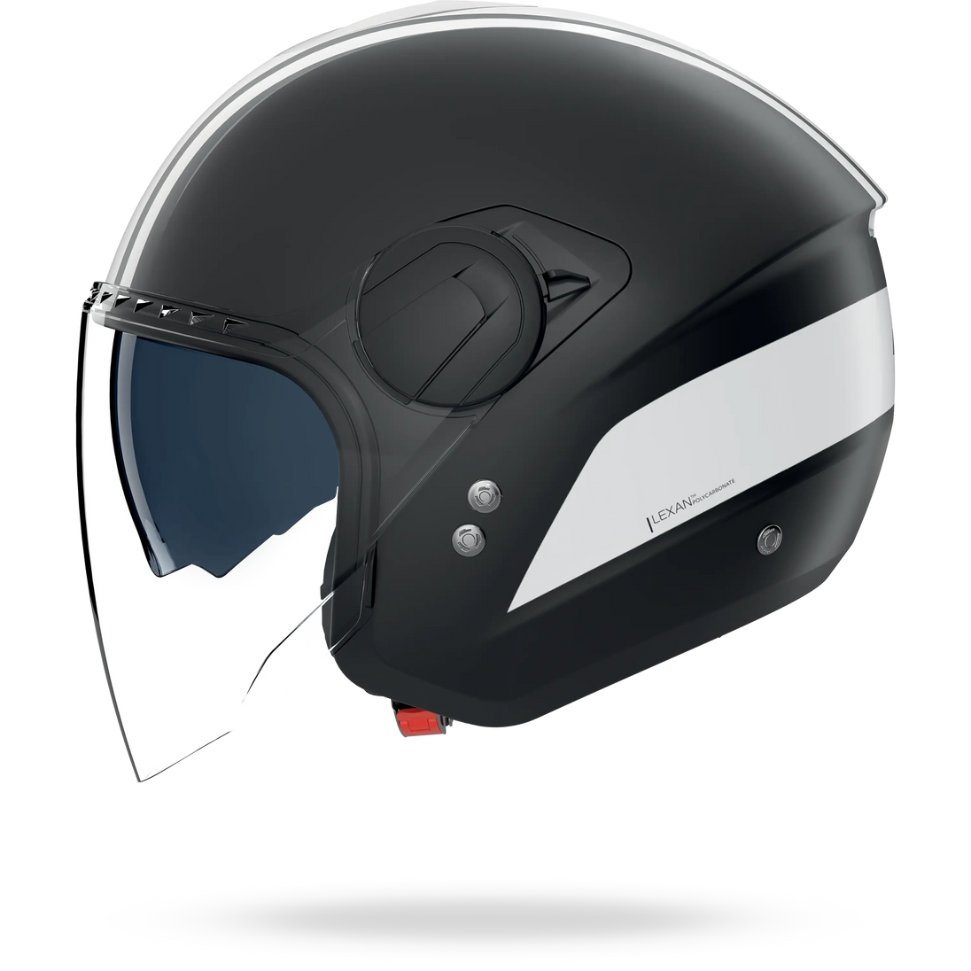 Nolan casco Jet N20-2 VISOR DOLCE VITA Nero / Bianco - XS