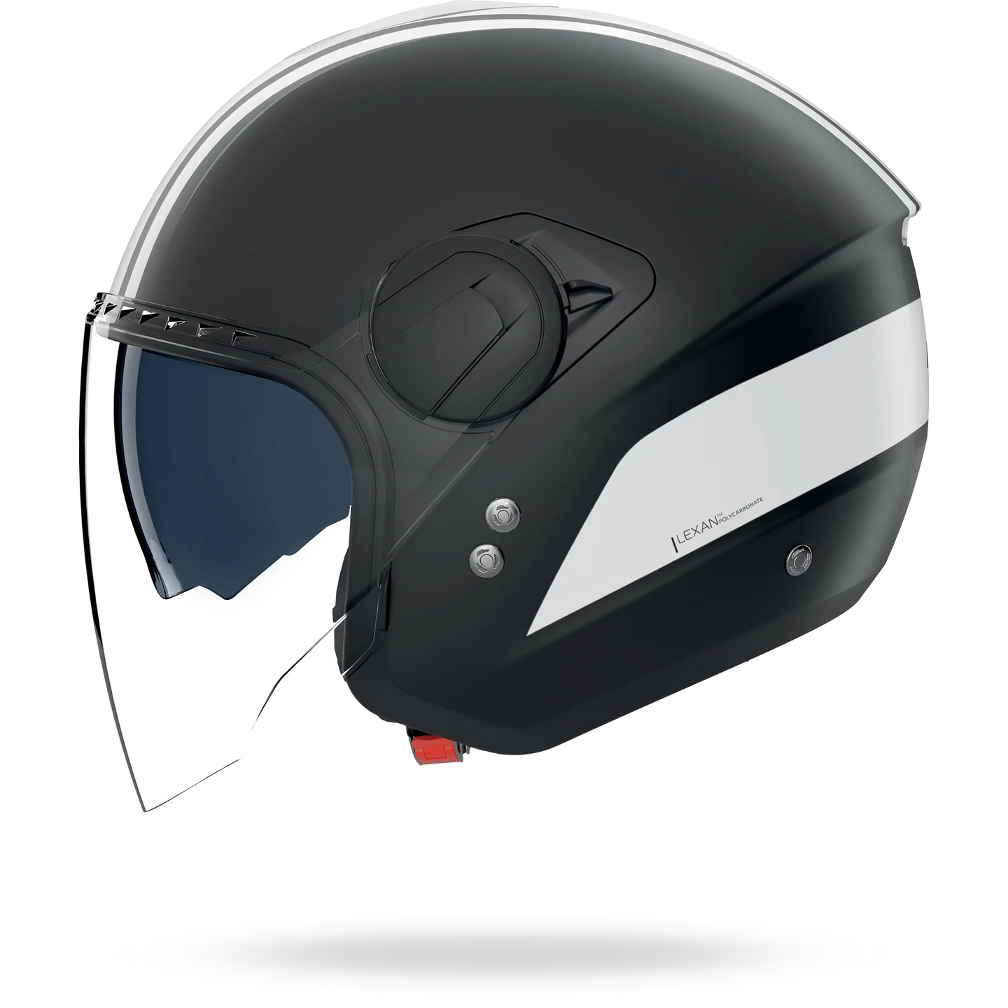 Nolan casco Jet N20-2 VISOR DOLCE VITA Nero / Bianco - XS