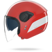Nolan casco Jet N20-2 VISOR DOLCE VITA Rosso / Bianco - XS