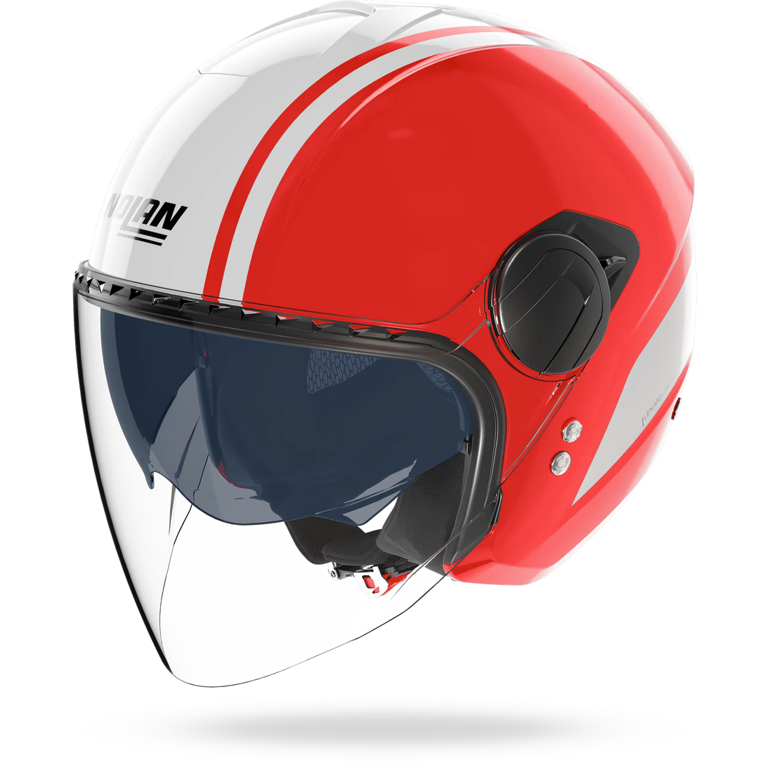 Nolan casco Jet N20-2 VISOR DOLCE VITA Rosso / Bianco - XXS