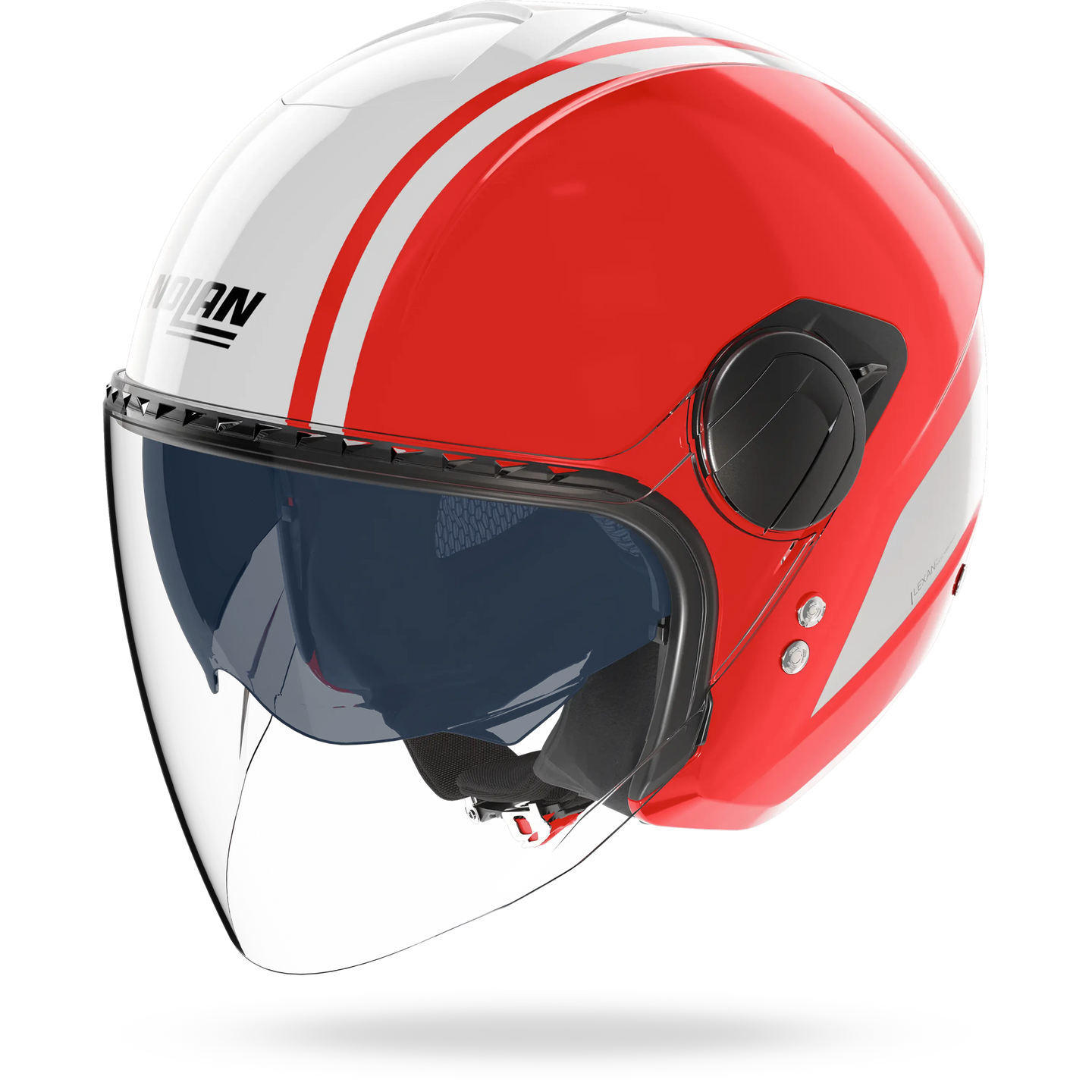 Nolan casco Jet N20-2 VISOR DOLCE VITA Rosso / Bianco - XXS