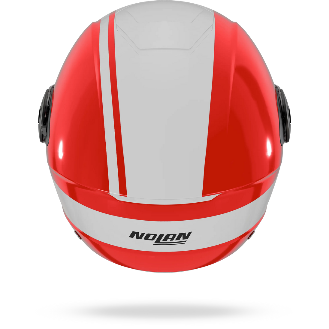 Nolan casco Jet N20-2 VISOR DOLCE VITA Rosso / Bianco - S