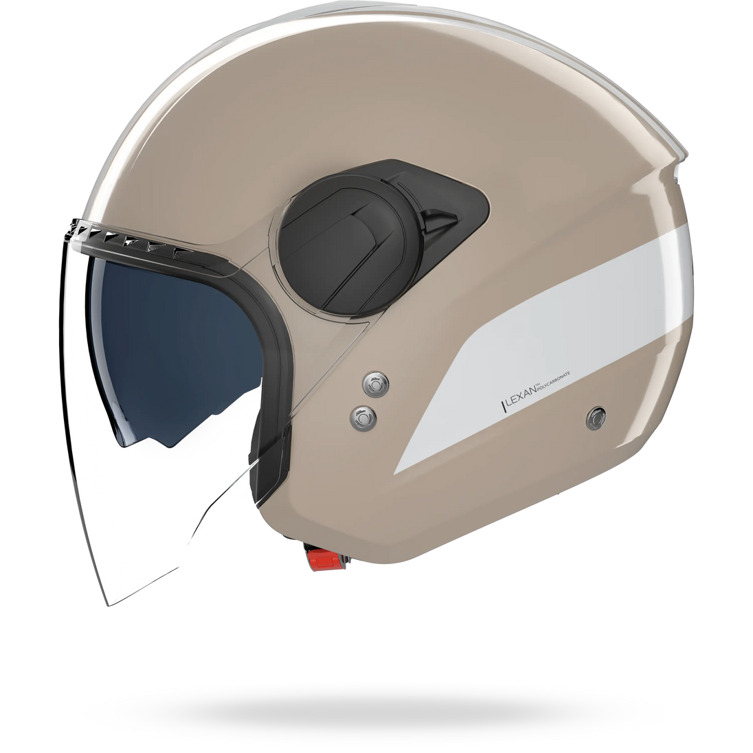 Nolan casco Jet N20-2 VISOR DOLCE VITA Sabbia / Bianco - XS