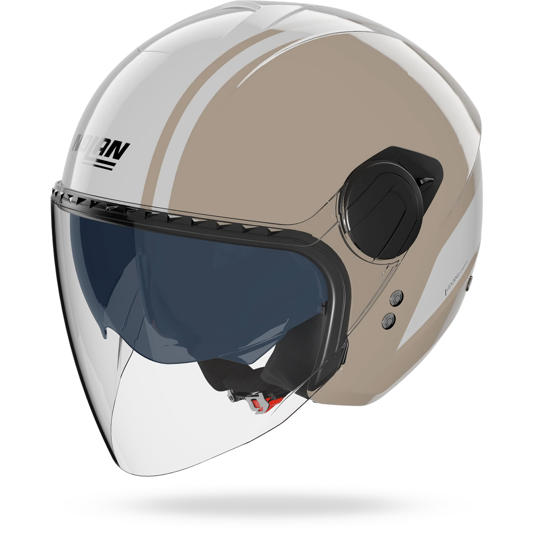 Nolan casco Jet N20-2 VISOR DOLCE VITA Sabbia / Bianco - XXS