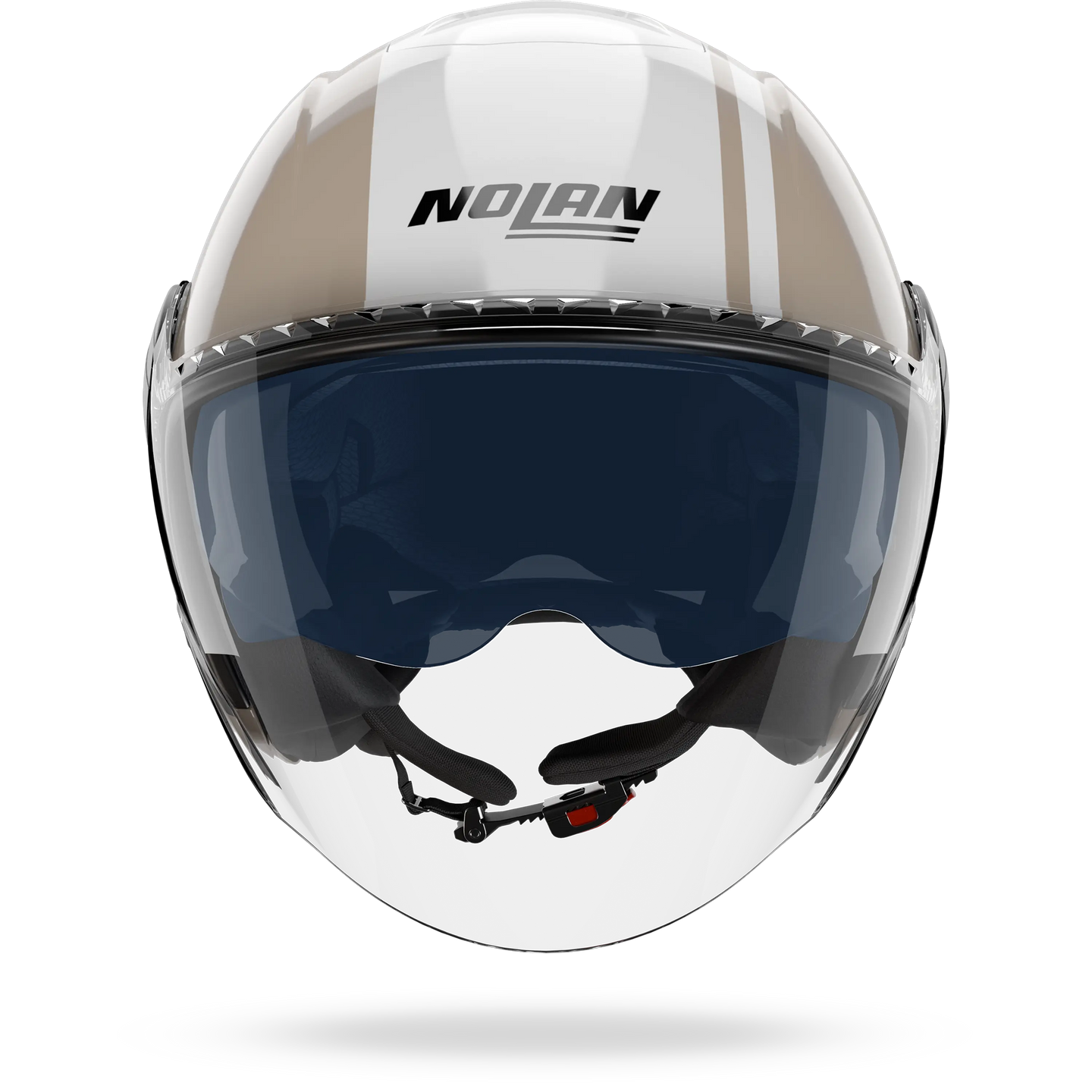 Nolan casco Jet N20-2 VISOR DOLCE VITA Sabbia / Bianco - S