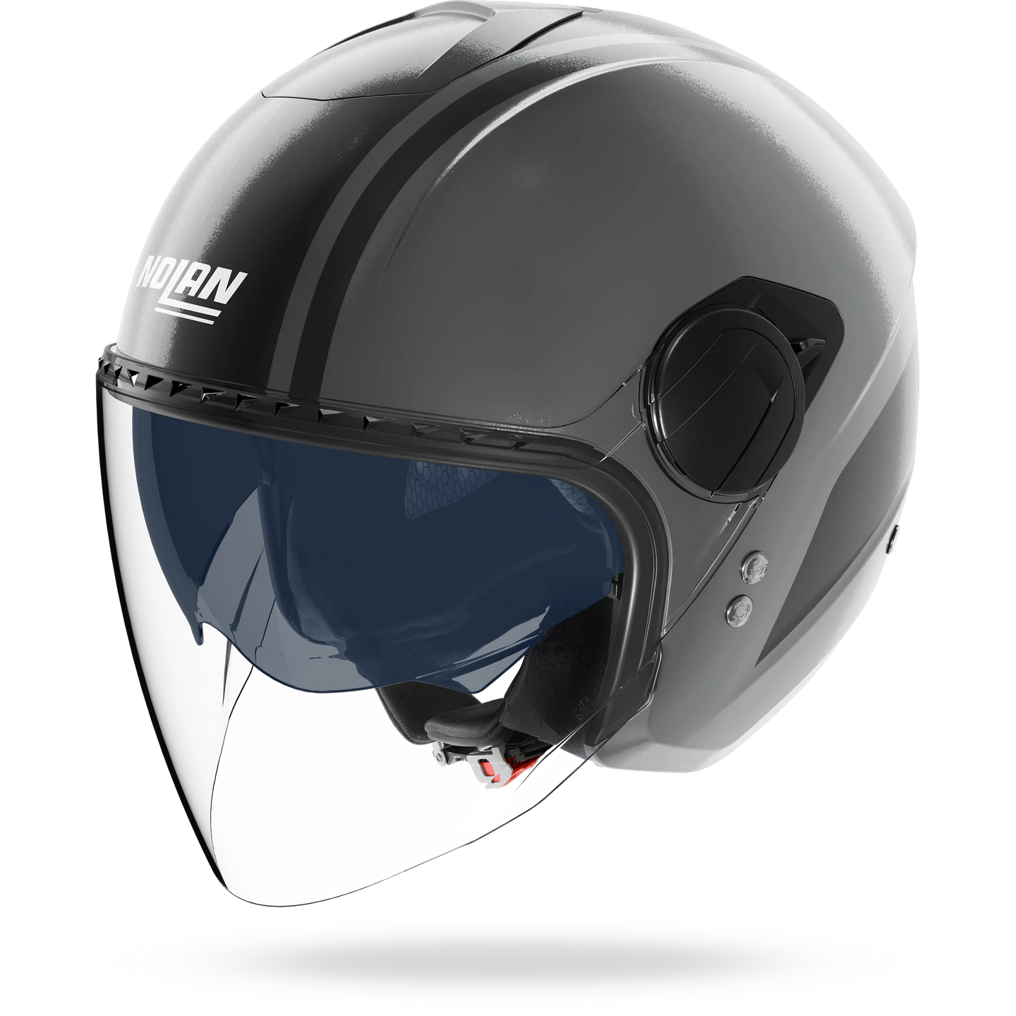 Nolan casco Jet N20-2 VISOR DOLCE VITA Grigio Lava / Nero - XXS