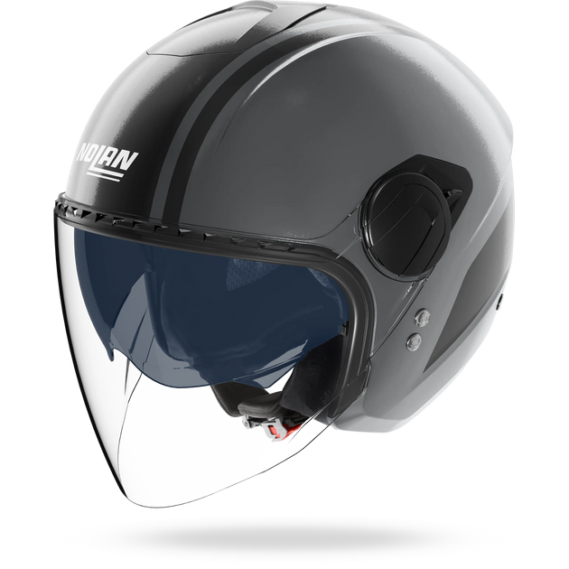 Nolan casco Jet N20-2 VISOR DOLCE VITA Grigio Lava / Nero - XXS