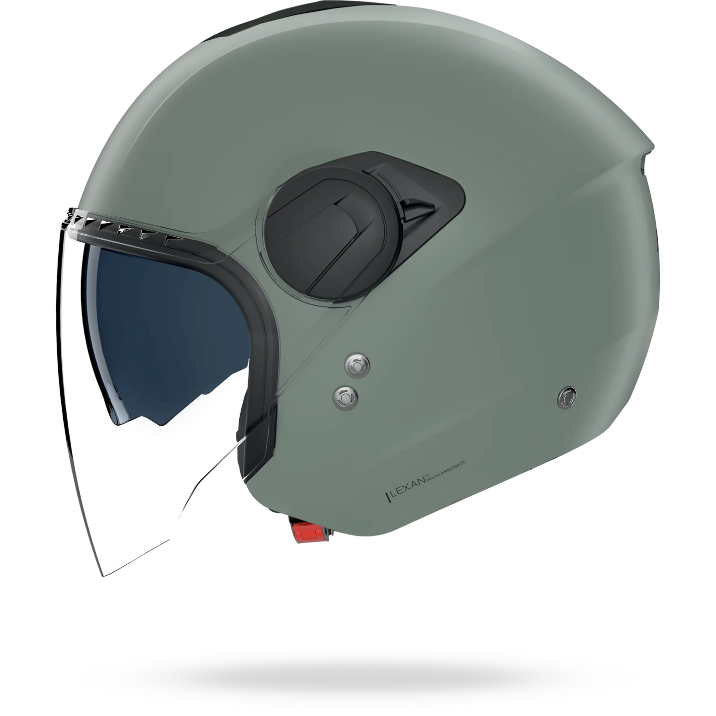 Nolan casco Jet N20-2 VISOR CLASSICO NOBILE Verde Grigio - XS