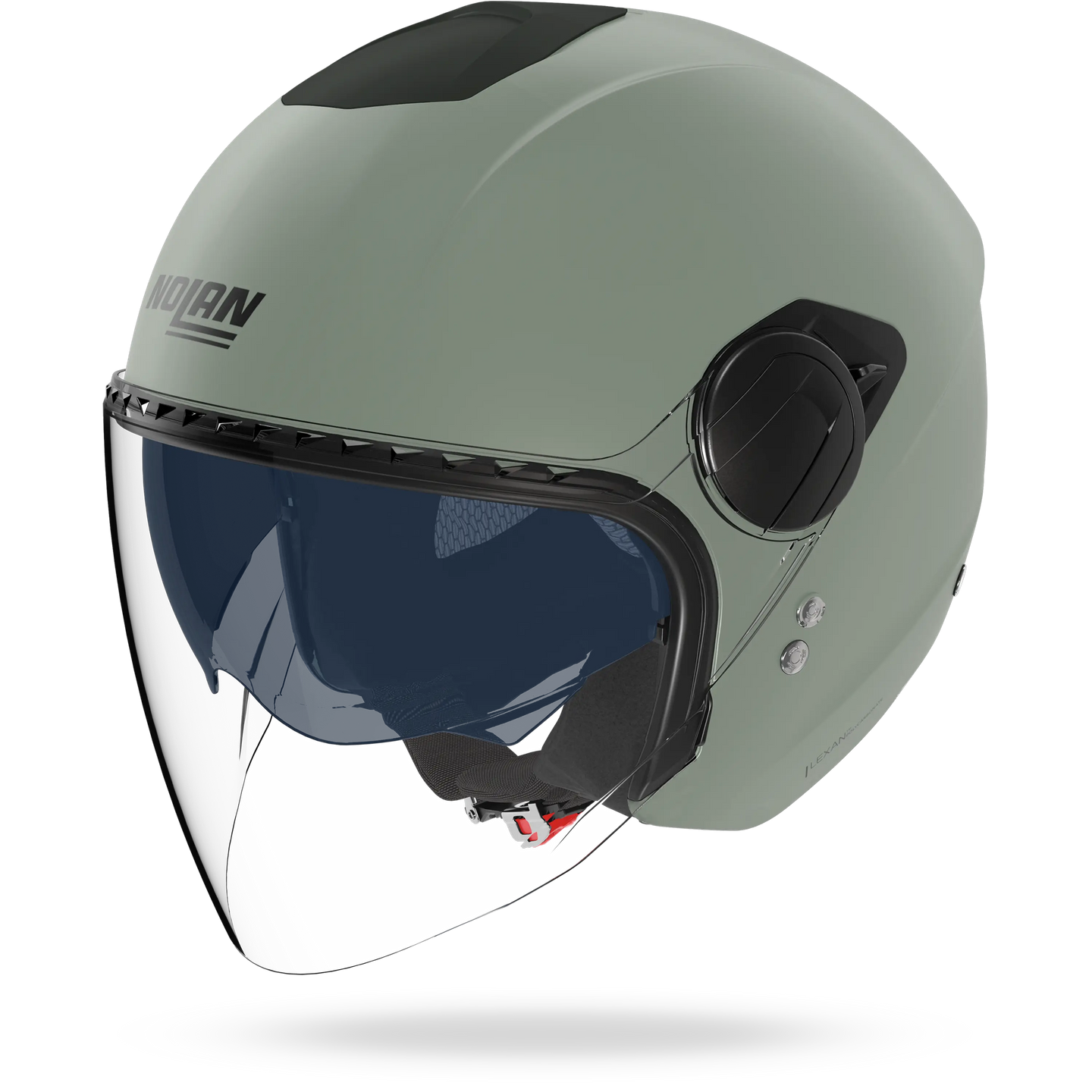 Nolan casco Jet N20-2 VISOR CLASSICO NOBILE Verde Grigio - XXS