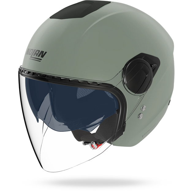 Nolan casco Jet N20-2 VISOR CLASSICO NOBILE Verde Grigio - XXS