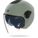 Nolan casco Jet N20-2 VISOR CLASSICO NOBILE Verde Grigio - XXS