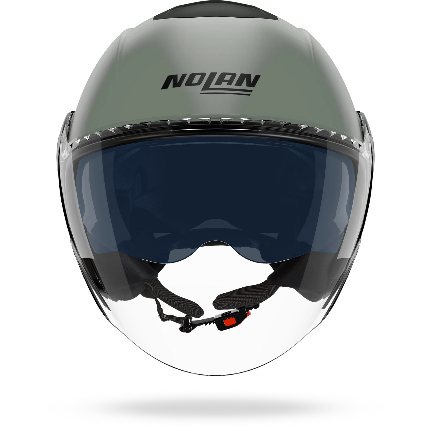 Nolan casco Jet N20-2 VISOR CLASSICO NOBILE Verde Grigio - S