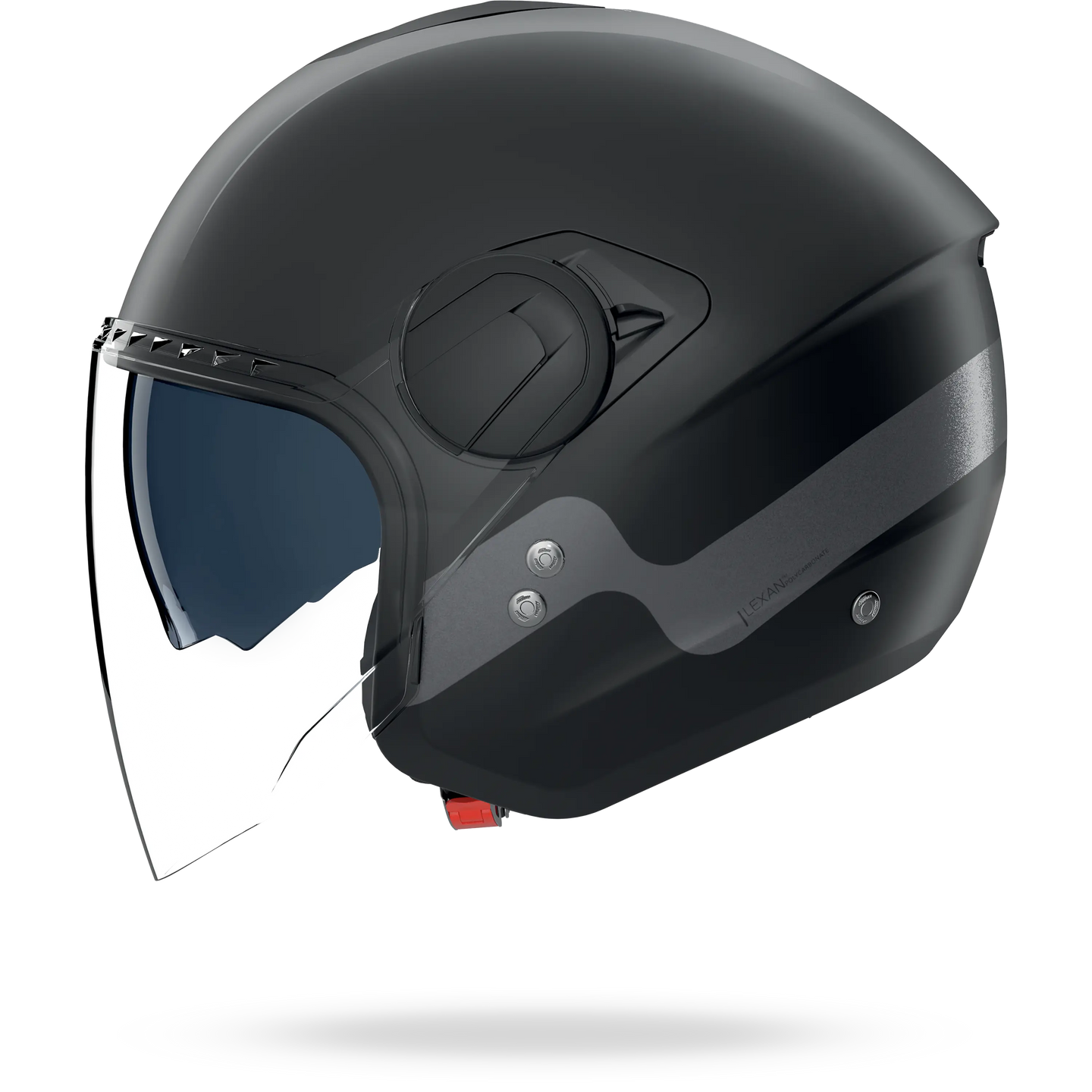 Nolan casco Jet N20-2 VISOR ZEFIRO Nero / Antracite - XS