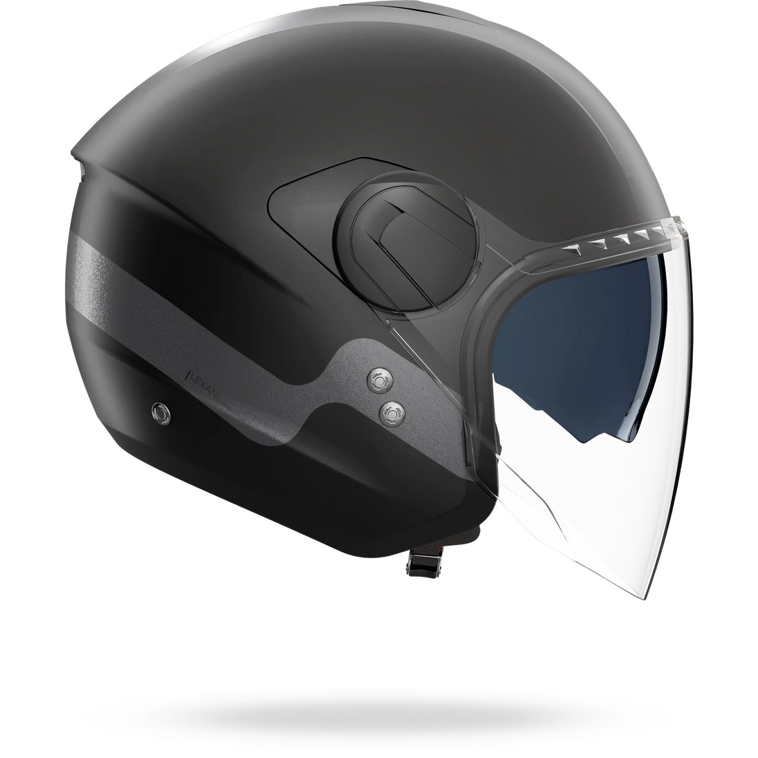 Nolan casco Jet N20-2 VISOR ZEFIRO Nero / Antracite - L
