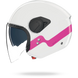 Nolan casco Jet N20-2 VISOR ZEFIRO Bianco / Fucsia - XS