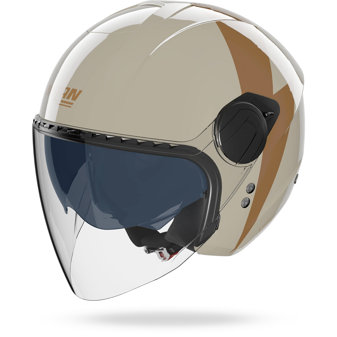 Nolan casco Jet N20-2 VISOR IMPETO Avorio / Ocra - XXS