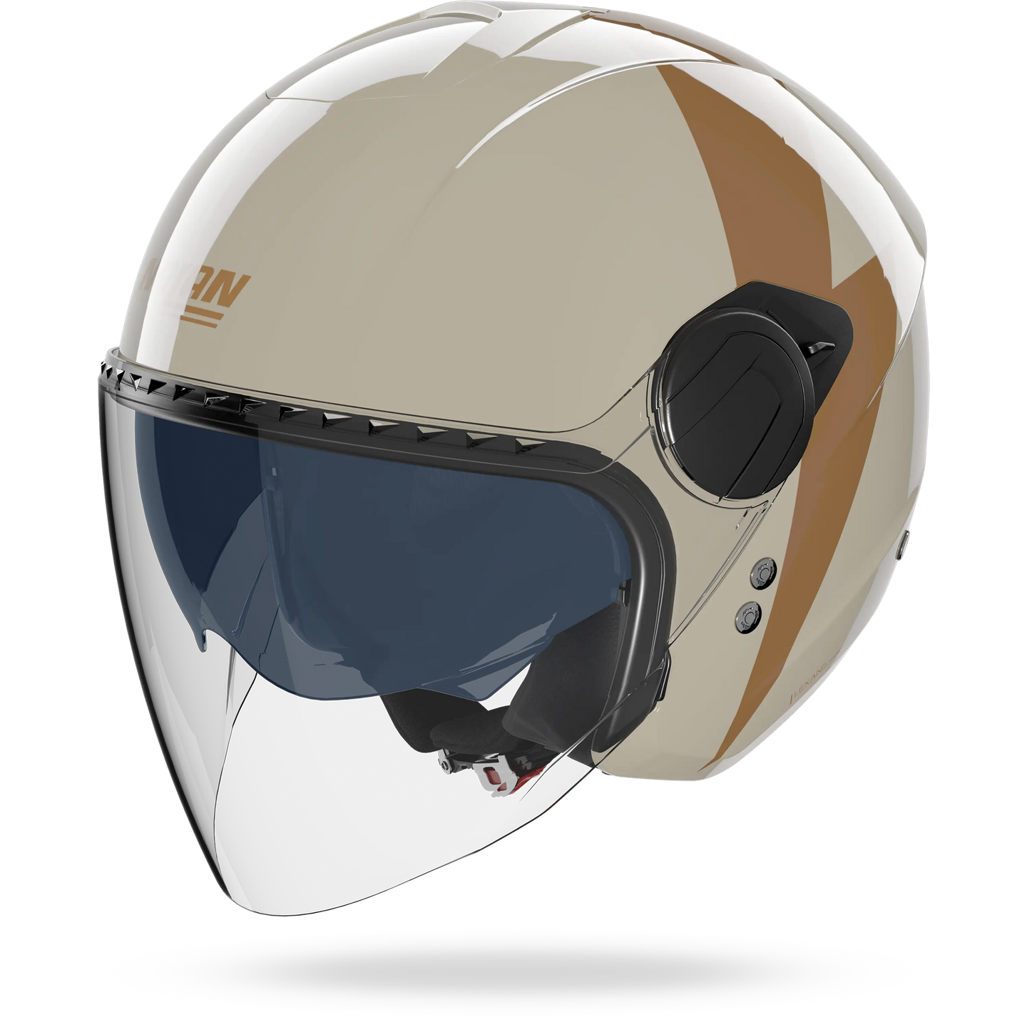 Nolan casco Jet N20-2 VISOR IMPETO Avorio / Ocra - XXS