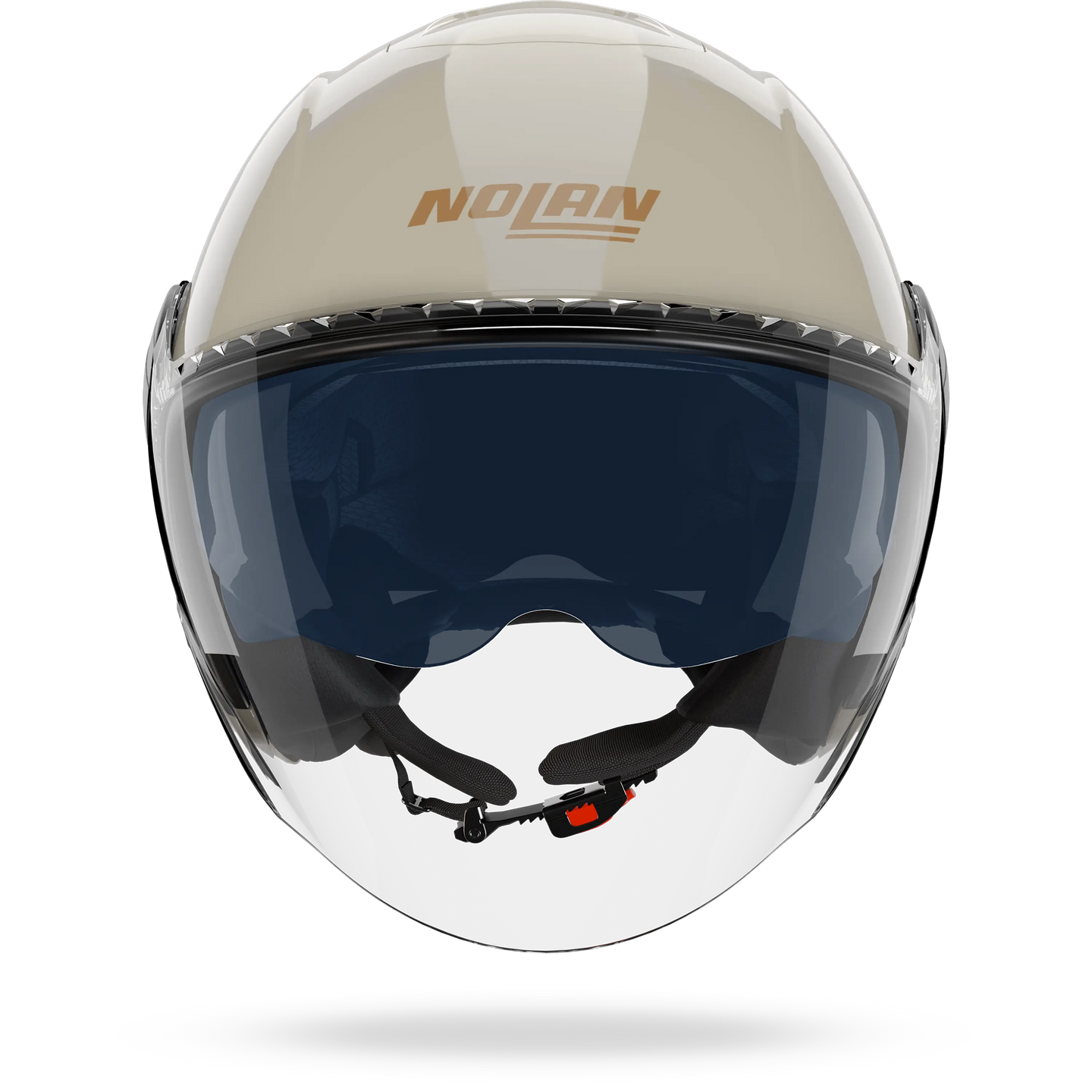 Nolan casco Jet N20-2 VISOR IMPETO Avorio / Ocra - S