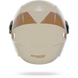 Nolan casco Jet N20-2 VISOR IMPETO Avorio / Ocra - M