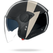Nolan casco Jet N20-2 VISOR IMPETO Nero / Avorio - XS