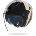 Nolan casco Jet N20-2 VISOR IMPETO Nero / Avorio - XXS