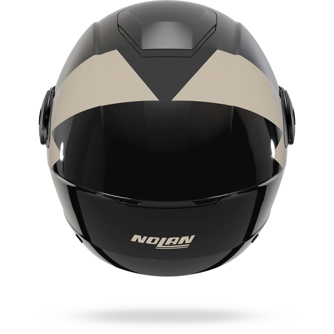 Nolan casco Jet N20-2 VISOR IMPETO Nero / Avorio - S