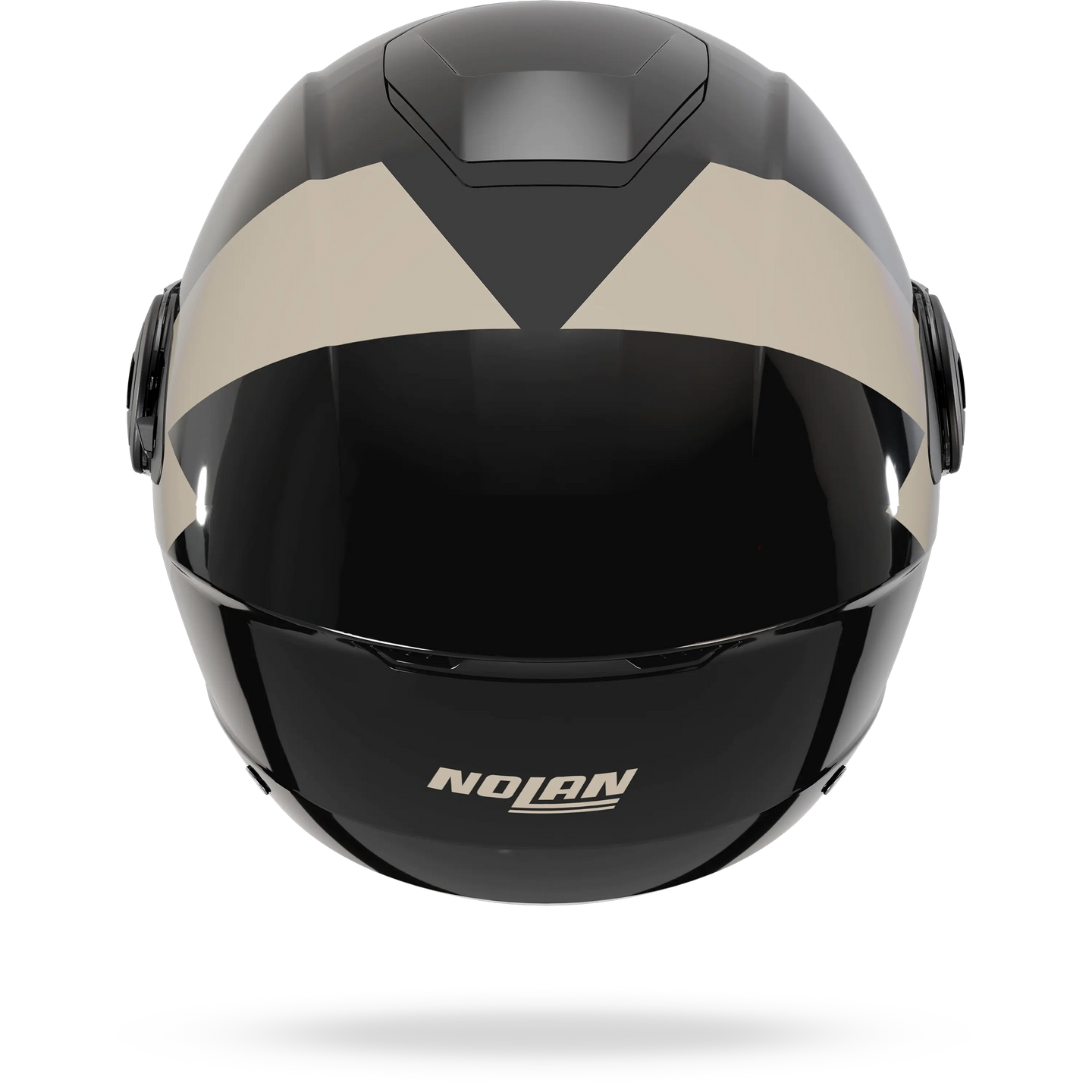 Nolan casco Jet N20-2 VISOR IMPETO Nero / Avorio - S