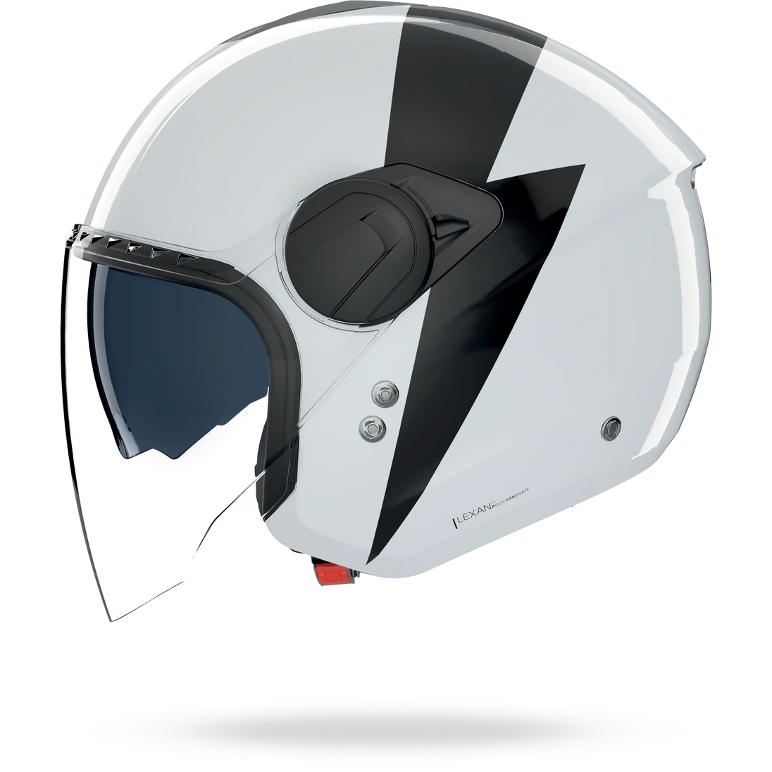Nolan casco Jet N20-2 VISOR IMPETO Perla / Nero - XS