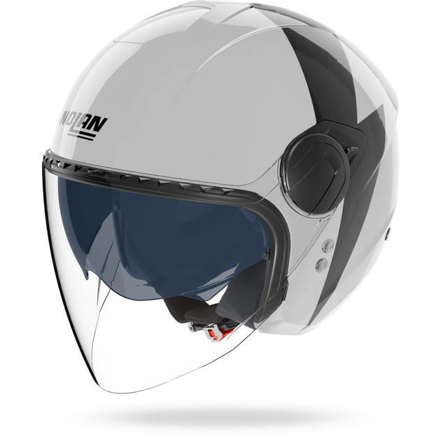 Nolan casco Jet N20-2 VISOR IMPETO Perla / Nero - XXS