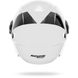 Nolan casco Jet N20-2 VISOR IMPETO Perla / Nero - S