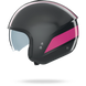 Nolan casco Jet N20-2 DOLCE VITA Grigio lava / Fucsia - XS