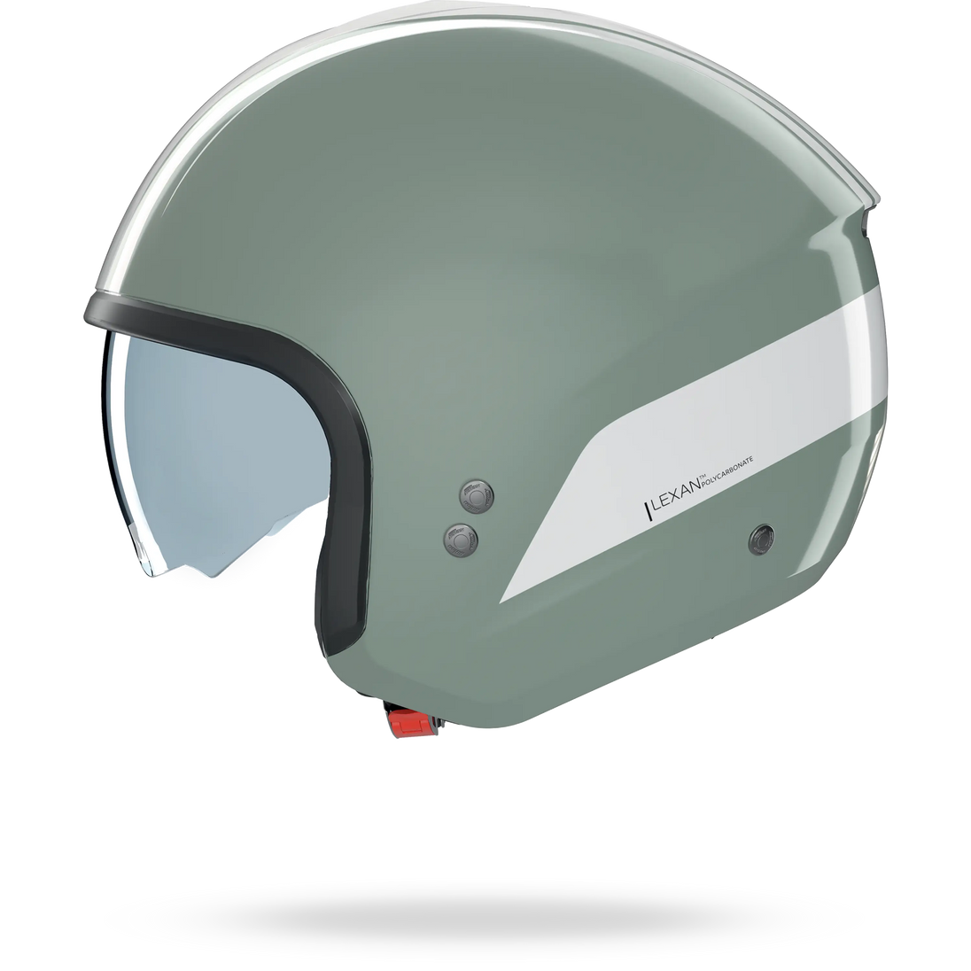 Nolan casco Jet N20-2 DOLCE VITA Verde grigio / Bianco - XS