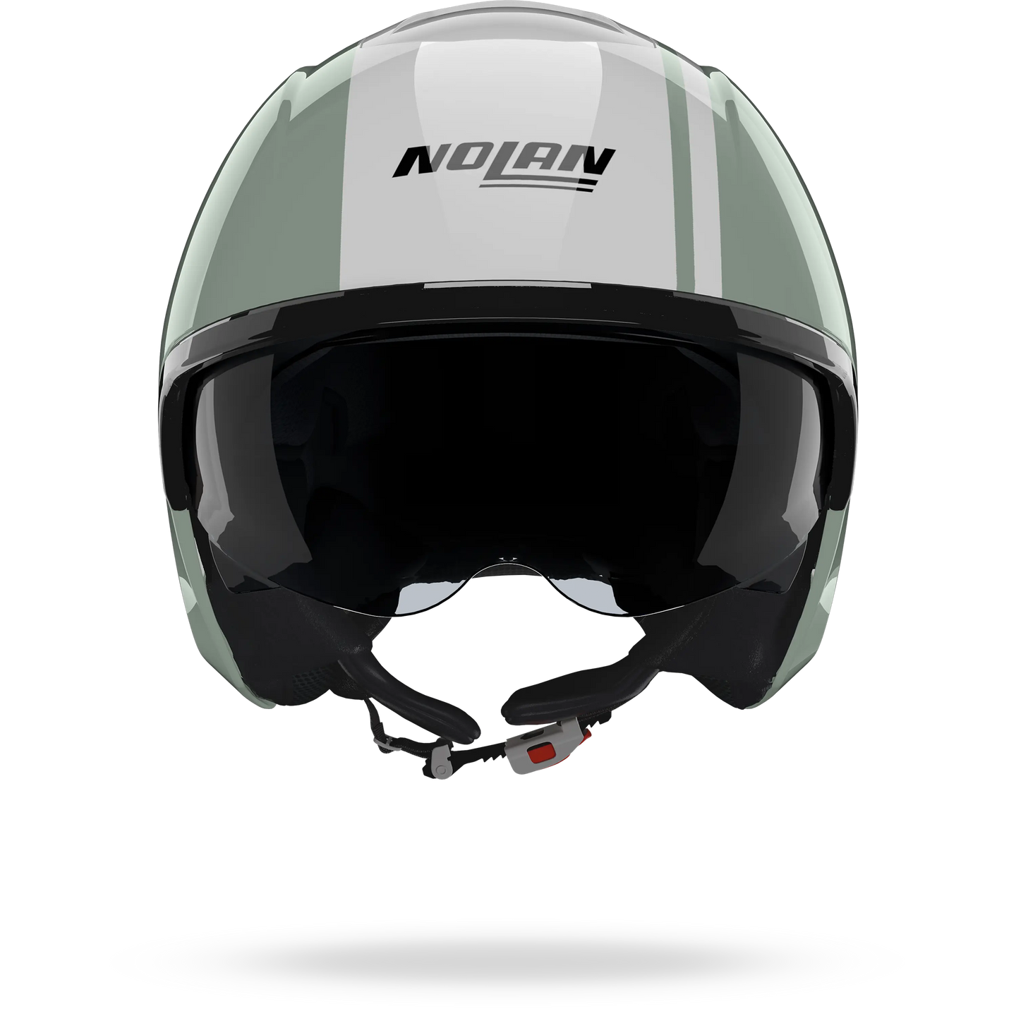 Nolan casco Jet N20-2 DOLCE VITA Verde grigio / Bianco - S