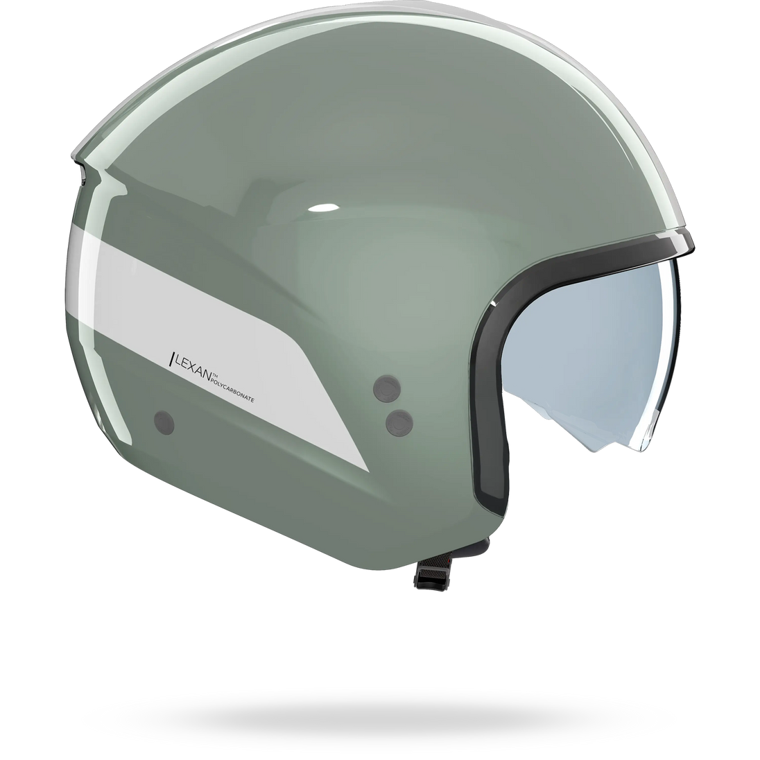 Nolan casco Jet N20-2 DOLCE VITA Verde grigio / Bianco - L
