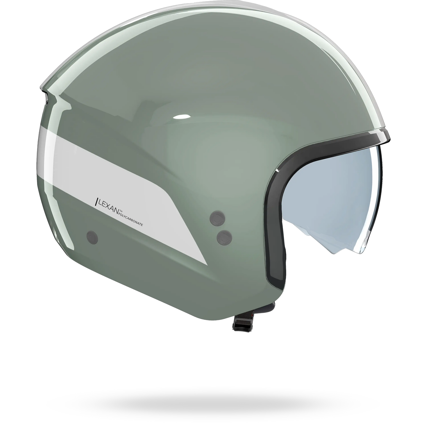 Nolan casco Jet N20-2 DOLCE VITA Verde grigio / Bianco - L