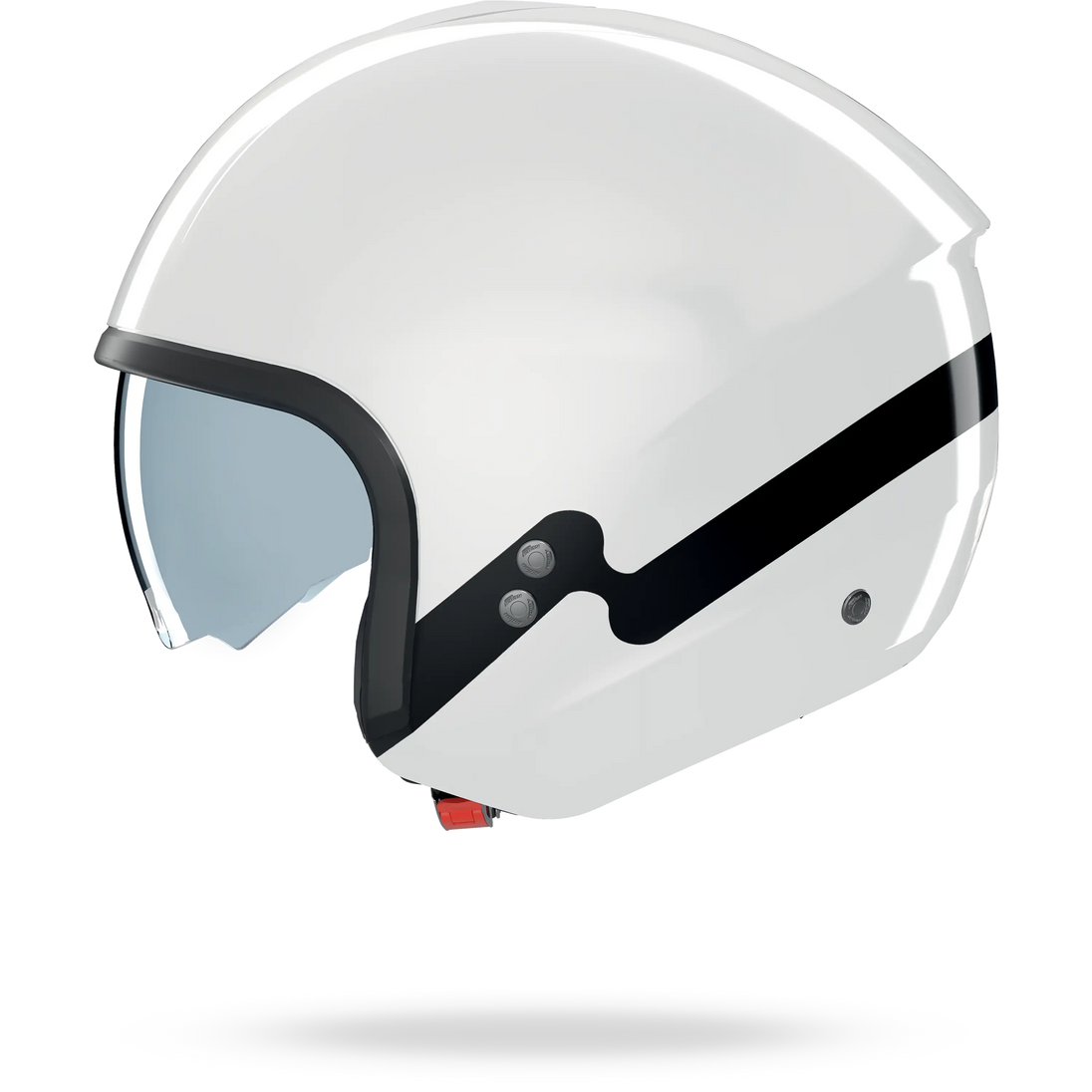Nolan casco Jet N20-2 ZEFIRO Bianco / Nero - XS